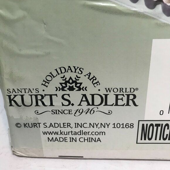 Kurt S. Adler Gingerbread Candy House Light-Up Christmas Decor 13.5" - Picture 4 of 14